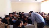 کلاس آموزشی با موضوع ایدز 